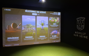 Simulateur de golf - Séance de 21h à 22h 